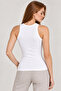 Women's 3-Pack 95% Cotton High Neck Ribbed Sleeveless Undershirts - Stretchy Soft Everyday Base Layer - 5