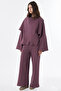 Asymmetrical Cut Double Suit Burgundy - 3