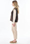 Braided Knitwear Sweater Dark Brown - 4