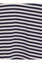 Esvab • Modern & Distinctive Striped 100% Cotton Loose Fit Women's T-Shirt - 8