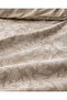 Delisle Single Cotton Printed Duvet Cover Set - Beige - 7