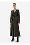 Ottoman Knitted Green A-Form Knitwear Skirt - 4