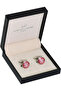 Pink & Chrome Cufflinks/ Connection 3 - 2