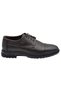 Jf-347 Men's Genuine Leather Micro Air Conditioning Ultra Comfort Sole Classic Lace-Up Shoes with Maskerette