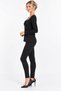 Single Jersey Long Sleeve Combed Cotton Blouse - 4