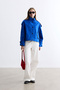 Saks Stand-Up Collar Jacket - 2