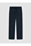 Ozmarka New Season Navy Blue Regular Fit Men's Pajama Set - 5