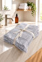 Soft Double Hand Towel Light Gray - 2