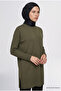 Basic Knitwear Tunic Khaki - 4