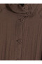 Ozmarka New Season Brown Stand Collar Women's Jacket - 6