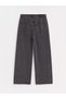 Peak New Season Anthracite Super Baggy Fit Men's Jean Trousers - 5