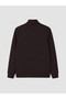 Men's Zippered Sweatshirt with Stand Collar - 7