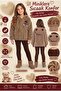 Girl's Plush Cardigan Hooded Zippered Teddy Bear Embroidered Soft Warm Coat Ak4128 - 2