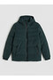 Seray New Season Green Regular Fit Hooded Men's Puffer Jacket - 6