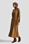 Basic Knitwear Dress Camel - 2
