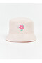 Peak New Season Pink Floral Patterned Baby Girl Bucket Hat - 3