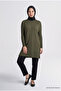 Basic Knitwear Tunic Khaki