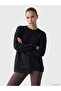 Rmz Gi̇yi̇m Farkiyla Soft Touch Loose Fit Women's Sweatshirt