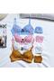 Women's Cherry Patterned Stylish Underwear Set with Underwire Support - Brode Set - 3