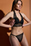 Lace Underwire-Free Covered Stylish Lingerie Set - Brode Set - 2