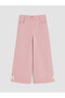 Özmarka New Season Pink Bow Detailed Girls' Trousers - 2