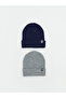 Esvab • Modern & Distinctive Boys' Knitwear Beanie 2-Pack