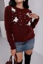 Pearl Sweater with Butterfly Lace Accessories - 2