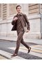 Ozmarka New Season Brown Regular Fit Soft Touch Men's Jacket - 3