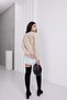 Pearl Sweater with Butterfly Lace Accessories - 5