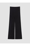 Elastic Waist Ribbed Women's Knitwear Trousers (W6) - 7