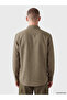 Özmarka New Season Beige Regular Fit Men's Shirt - 4