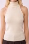 Turtleneck Sleeveless Sweater - 3