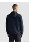 Özmarka New Season Navy Blue Regular Fit Hooded Men's Coat - 4