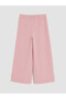 Özmarka New Season Pink Bow Detailed Girls' Trousers - 5