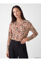 Two Mt Shop Quality Orange Floral Standard & Regular Long Sleeve Women's T-Shirt