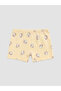 Ozmarka New Season Yellow Licensed Girls' 3-Piece Boxer Set - 2