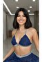 Glittery Front-Opening, Elastic Back, Non-Wired, Covered Single Bra. - 3