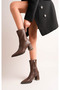 Vankos Women's Stretch Pointed Toe Heeled Boots – Stylish and Elegant Design Heel Height 6 cm - 5