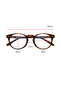 Brina Leopard Blue Light Protection Oval 48 Retractable Glasses Small Medium Faces Men Women - 5