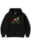 Kuwait Desert Sentinel Falcon Graphic Hoodie