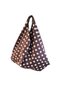 Hande Dizayn Valentine's Mother's Day Coffee-Colored Cream Polka Dot Pattern Shoulder Bag - 3