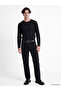 Esvab • Modern & Distinctive Zero Roba Collar Long Sleeve Men's T-Shirt - 2