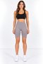 Women's High Waist Gathering Diving Fabric Shorts Leggings - 8