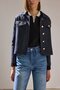 Short Striped Embroidered Jacket - 3