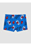 Ozmarka New Season Blue Printed Boys' Boxer 3-Pack - 5