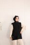 Plush Zippered Stand-Up Collar Vest - 2