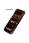 Bloomcase Vectra Saddle Heritage Brown iPhone 18 Pro Max Magsafe Genuine Leather Case - 3