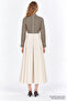 High Neck Ruffled Long Sleeve Regular Shirt - 7