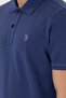 Us Polo Men's Light Navy Blue Polo Collar T-Shirt 2084151 - 7