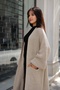 Women's Balloon Sleeve Long Knitwear Cardigan, Oversized Drop Shoulder Thessaloniki Knit with Pockets, Loose Comfortable Fit - 6